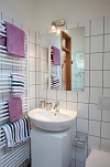 Bathroom with Italian shower Holiday apartment Violet