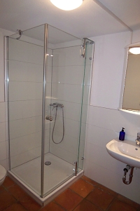 Bathroom in the Appartement Forestier Holiday apartment in the Vosges
